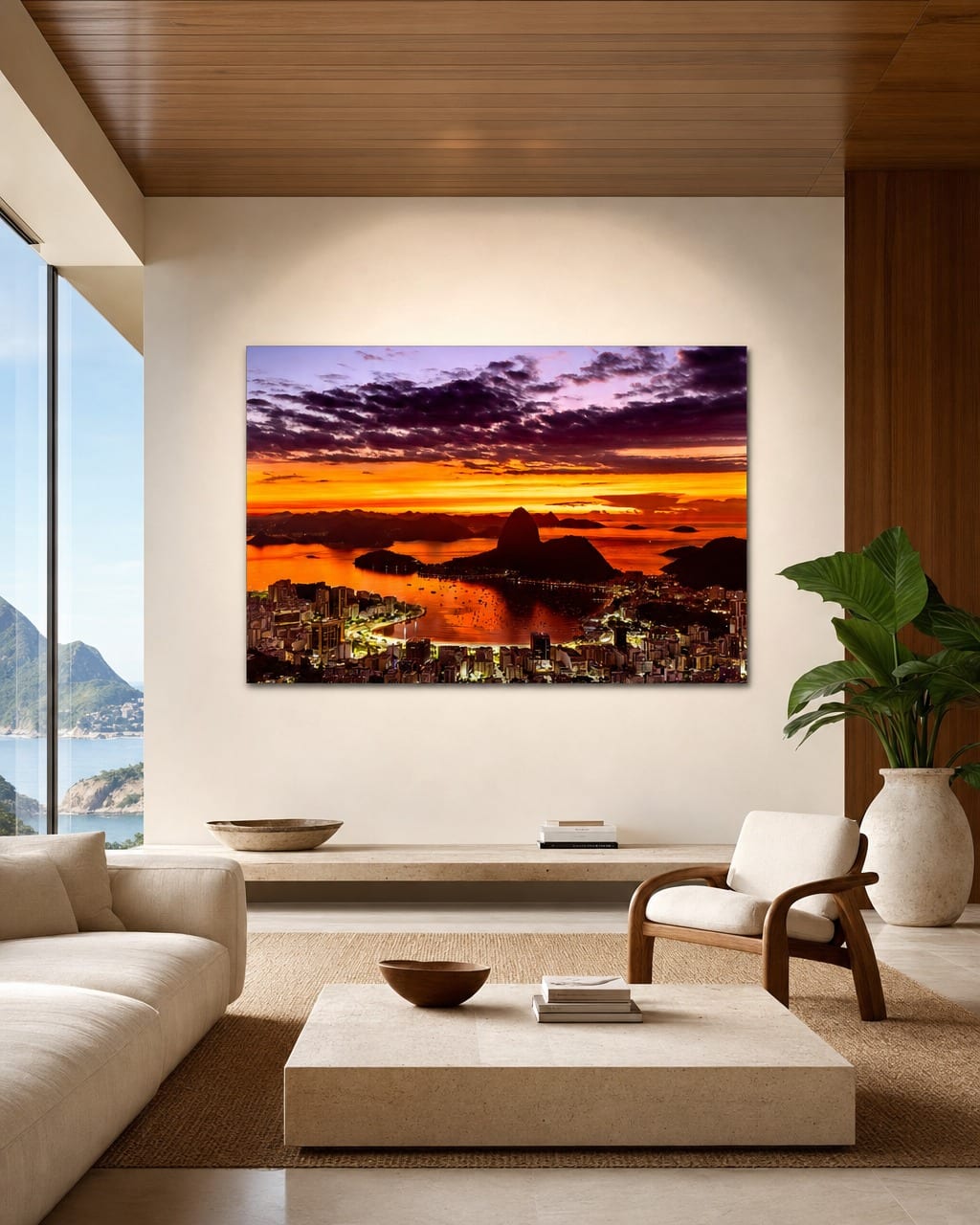 Artwork visualization of Rio 4000 Graus in an interior (view 1)