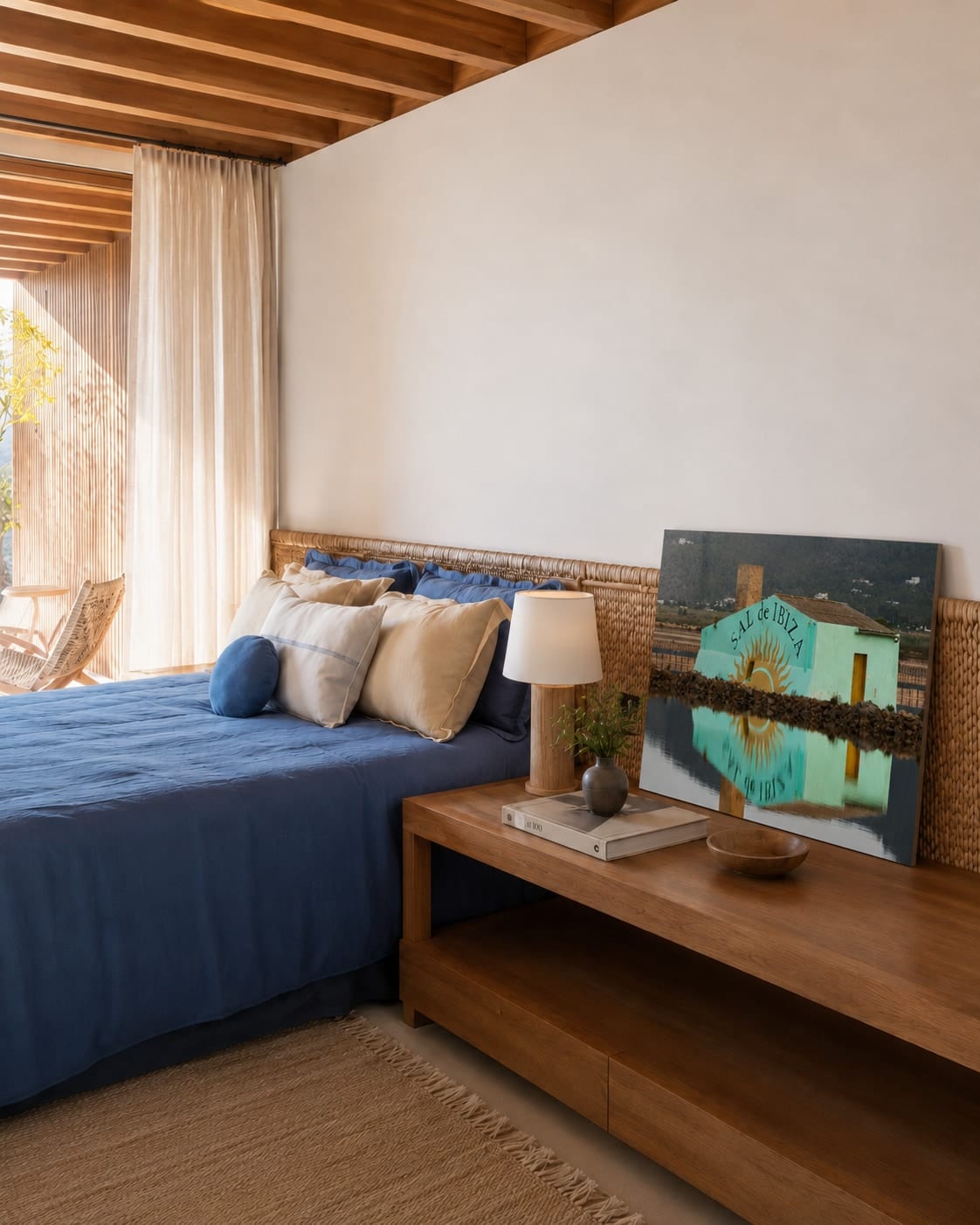 Ambientação da obra Sal de Ibiza em um interior (visualização 1)